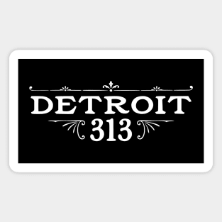 Detroit - 313 Magnet